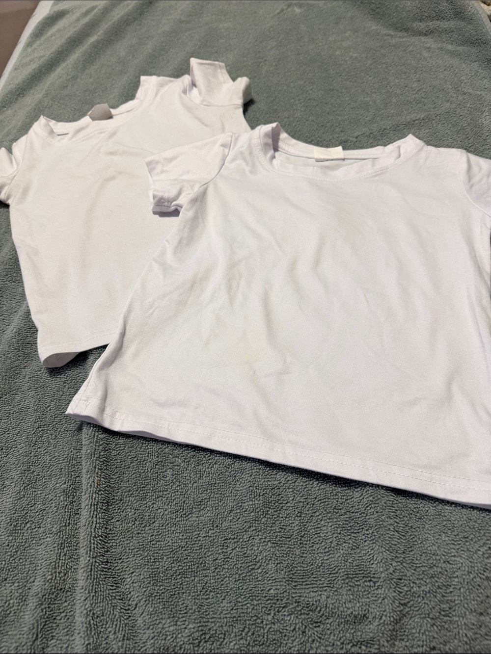 Kids White Short Sleeve Tee - Everyday Essential